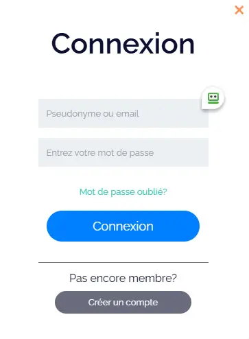 Conexão dos membros do 8 CASINO