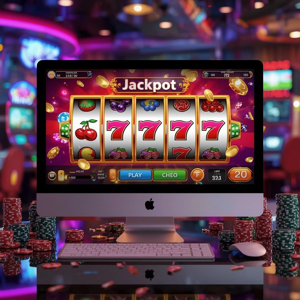 caça-níqueis no monitor 8 CASINO